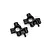 Traxxas Steering Hubs 2Pcs - Black 10537