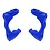 Traxxas Caster Blocks (C-Hubs) 2Pcs - Blue 10732-BLUE