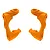 Traxxas Caster Blocks (C-Hubs) 2Pcs - Orange 10732-ORNG