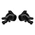 Traxxas Steering Hubs 2Pcs - Black 10736-BLK