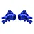 Traxxas Steering Hubs 2Pcs - Blue 10736-BLUE