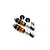 Traxxas Aluminium GTR Long Shocks without Springs 2Pcs - Orange 7461-ORNG