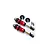 Traxxas Aluminium GTR Long Shocks without Springs 2Pcs - Red 7461-RED