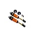 Traxxas Aluminium GTR XX-Long Shocks without Springs 2Pcs - Orange 7462-ORNG