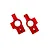 Traxxas Stub Axle Carriers 2Pcs - Red 8352X-RED