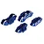 Traxxas Aluminium Brake Calipers 4Pcs - Blue 8367X