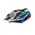 Traxxas 1/8 Jato Painted Body Shell - Blue 9018-BLUE