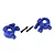 Traxxas Extreme Heavy Duty Steering Hubs 2Pcs - Blue 9037X