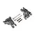 Traxxas Heavy Duty Rear Sub Axle Carriers 2Pcs - Grey 9050-GRAY