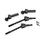 Traxxas Extreme Heavy Duty Front CVD Driveshafts 2Pcs 9051R