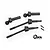 Traxxas Extreme Heavy Duty Rear CVD Driveshafts 2Pcs 9052R