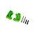 Traxxas Extreme Heavy Duty Hub Carriers (C-Hubs) 2Pcs -Green 9136-GRN