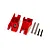 Traxxas Extreme Heavy Duty Rear Stub Axle Carriers - Red 9150-RED