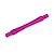 A bright pink anodized aluminium wheelie bar axle for Traxxas RC vehicles, shown against a plain white background.