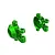 Traxxas Aluminium Steering Hubs 2Pcs - Green 9737-GRN