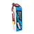 Gens Ace G-Tech 22.2V 2600mAh 45C Soft Case LiPo Battery GEA266S45X6GT