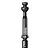 A black metal MIP X-Duty heavy-duty centre CVD driveshaft shown in a technical product render.