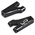 Yeah Racing Aluminium Front Upper Suspension Arms 2Pcs - Black MRMX-002