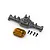 HPI Aluminium Rear Axle Housing Set 161142