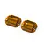 HPI Aluminium Diff Cover 2Pcs - Orange 161143