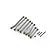 HPI Aluminium Suspension Link Set - Gunmetal 161147