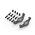 HPI Aluminium Portal Hub Carrier (C-Hub) Set - Gunmetal 161159