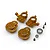 HPI Aluminium Portal Steering Spindle Set - Orange 161160