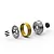 HPI 1.2" Steel CS-8 Beadlock Rims 4Pcs - Silver 161163