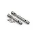 HPI Racing hardened steel centre drive shaft set including two shafts and six small screws on a white background.