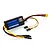 UDI RC 7.4V brushless electronic speed controller with blue heatsink and various wiring connectors.
