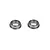 XRAY 1/4x3/8x1/8" Flanged Metal Shielded Ball Bearings 2Pcs 951438