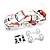 Yeah Racing 1/10 Mitsubishi Lancer EVO IV Painted Body Shell with Rims - Rally Catalunya 1997 #1 YABY-0002