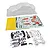 Yeah Racing 1/10 Mitsubishi Lancer EVO IV Unpainted Body Shell with Rims - Clear / Rally Catalunya 1997 #1 YABY-0001