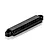 A black, rectangular UDI RC counterweight iron press spare part for an RC boat, shown on a white background.