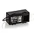 A black UDI 2.4GHz RC receiver unit with a label showing port connections for LED, CH1, VCC/CH2, and CH3 against a white background.