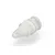 A single translucent white silicone waterproof rod seal or grommet for an RC boat, shown against a white background.