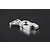 A silver Rovan aluminium first stage small gear mount for RC cars, shown against a plain dark background.