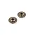 Two Rovan metal 16T differential bevel gears for RC cars, shown from a top-down angle on a white background.