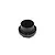 A black plastic Rovan differential case component shown from a top-down angle against a white background.
