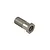 A gunmetal grey Rovan aluminium steering post with a threaded shaft and hexagonal base, isolated on a white background.