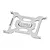 GPM Aluminium Battery Holder - Silver LMB0126-S
