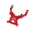 GPM Aluminium Front Bulkhead - Red LMB012FA-R