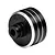 A black anodized aluminium differential case for RC cars by GPM Racing, featuring silver machined accents and the GPM logo.