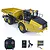 Kabolite K960 RC Dump Truck Electric 6WD 1/20 Scale RTR with Electric Tipper - Yellow K960