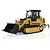 Kabolite K963 100 RC Front Loader Electric Tracked 1/16 Scale RTR with Lights - Yellow K963-100