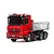 Tamiya Mercedes-Benz Arocs 3348 6X4 RC Tipper Truck Electric 4WD 1/14 Scale Kit - Red/Silver 56361