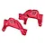 GPM Aluminium Front Shock Towers 2Pcs - Red SCX6028-R