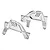 GPM Aluminium Front Shock Towers 2Pcs - Silver SCX6028-S