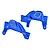 GPM Aluminium Front Shock Towers 2Pcs - Blue SCX6028-B