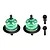 GPM Aluminium Front and Rear Complete Differentials 2Pcs - Green TXMM1137S-G